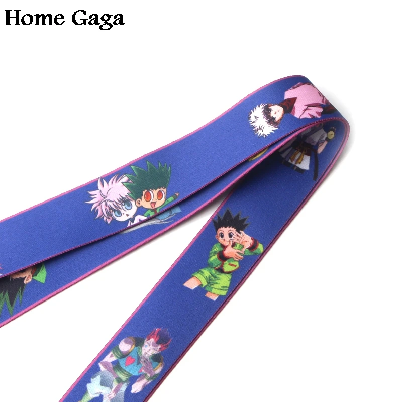 Homegaga мультяшный брелок шнурок для ключей лента шейный ремешок ткань id бейдж