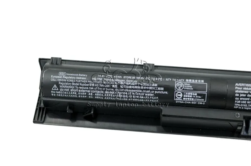Аккумулятор для ноутбука JIGU KI04 KIO4 TPN-Q162 HP Pavilion 14-ab000 14-ab001TU 14-ab002TX | Компьютеры и офис