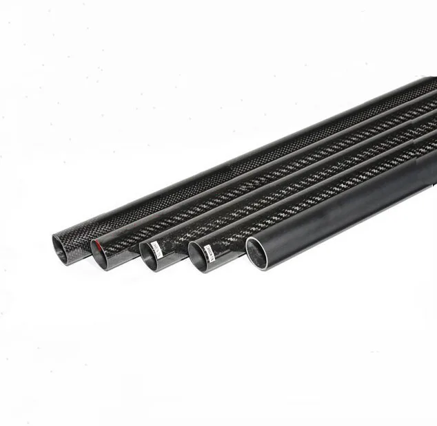 

free shipping 34MM OD x 32MM ID Carbon Fiber Tube 3k 500MM Long with Quadcopter Hexacopter Model DIY 34*32*500mm
