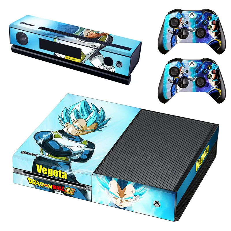 2017 новейший Dragon Ball видео игры чехол для Microsoft Xbox One консоль из кожи Стикеры и