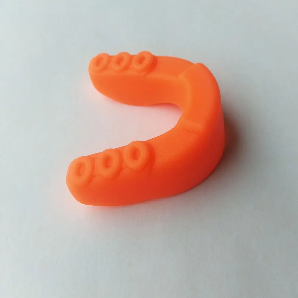 orange Новинка 1 шт. красочные спортивные рот guard капы для зубов защита для единоборств тайский бокс Баскетбол безопасность зубы протектор Лидер продаж - Цвет: orange