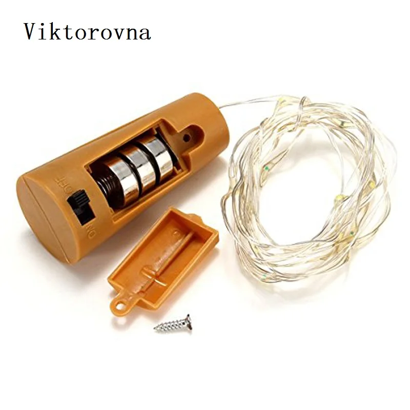 Светодиодный Ночной светильник сделай сам пробка с пробкой для бутылки