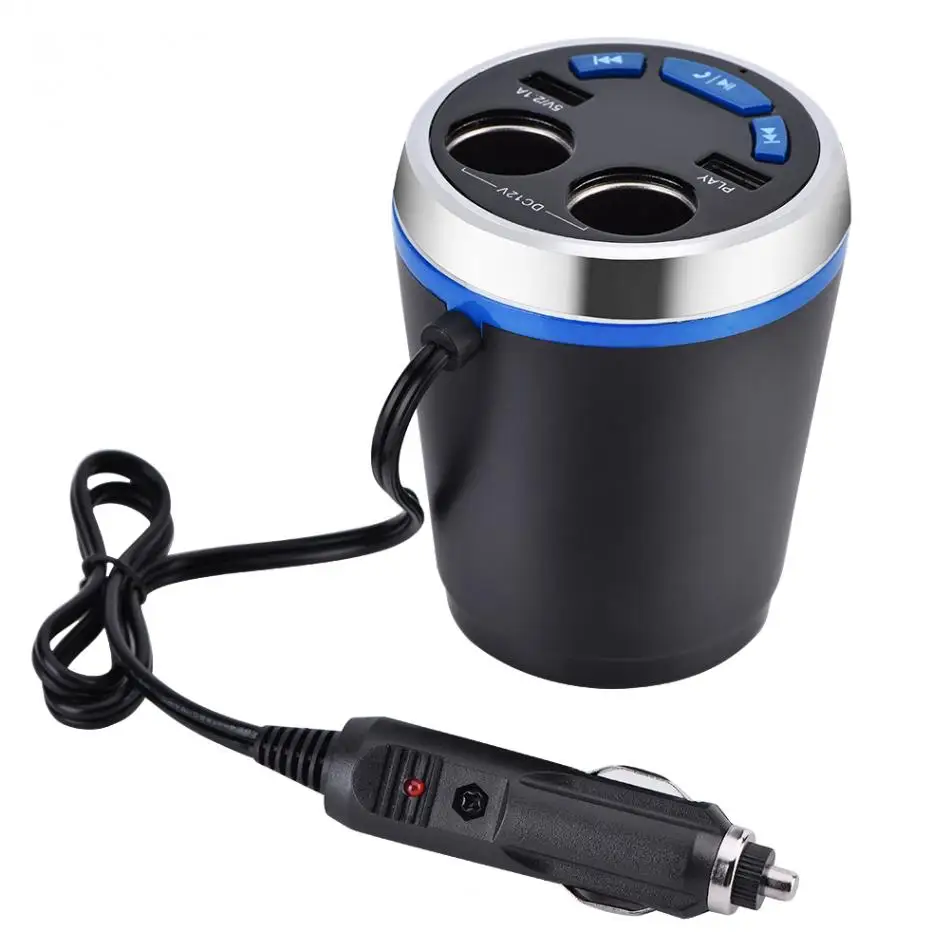 VBESTLIFE Dual USB зарядное устройство Hands-free музыкальный плеер Bluetooth fm-передатчик розетка для автомобильного прикуривателя