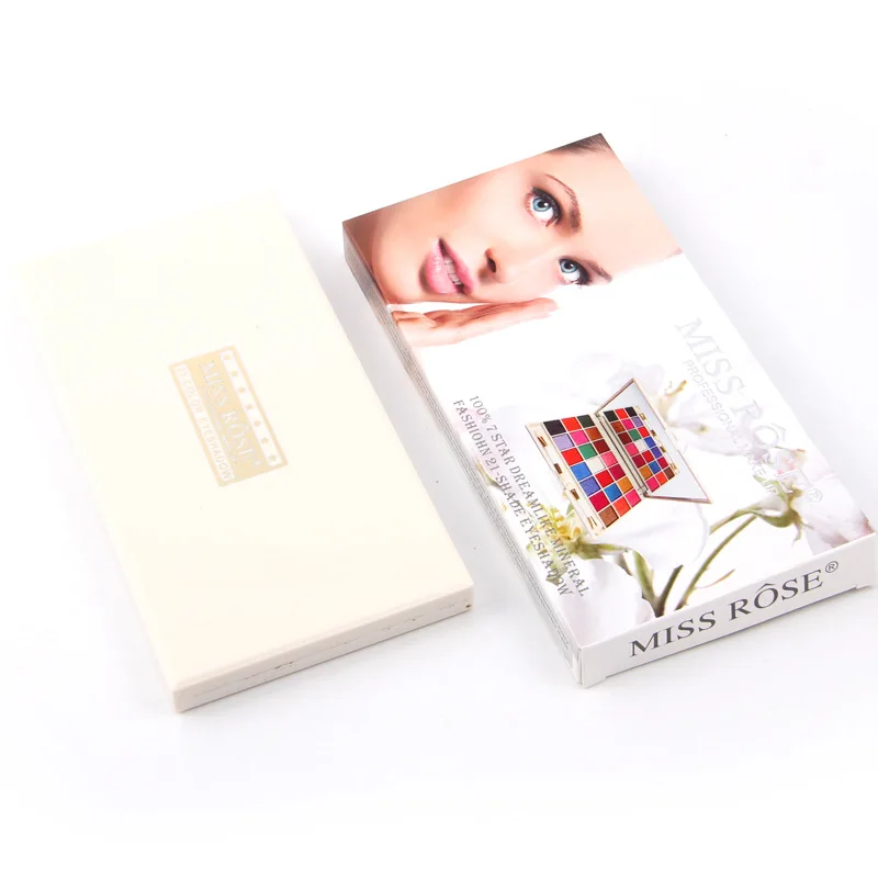 MISS ROSE 21 цвет мерцающие матовые тени для век палитра водостойкие телесные