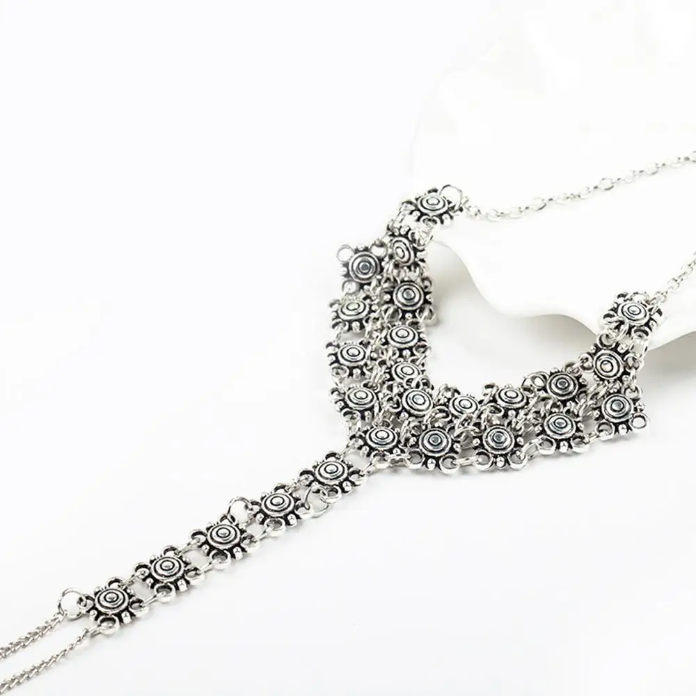 Женский браслет на щиколотке с цепочкой Пляжные сандалии имитацией жемчуга