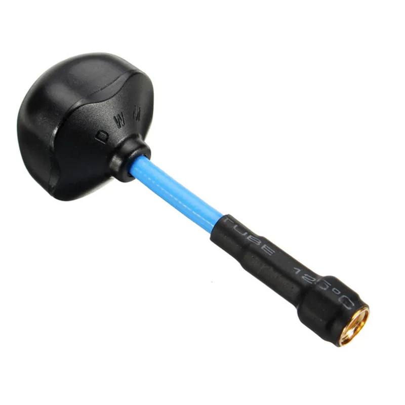 Турбина 5 8G 8dBi RHCP Грибная FPV антенна RX/TX RP-SMA/SMA Male Black для радиоуправляемой модели