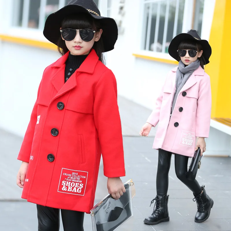 2016 Special Offer Casual Cotton Minnie Mouse Autumn And Winter Kids New Children Coat Big Long Clothing Tide One Generation | Детская