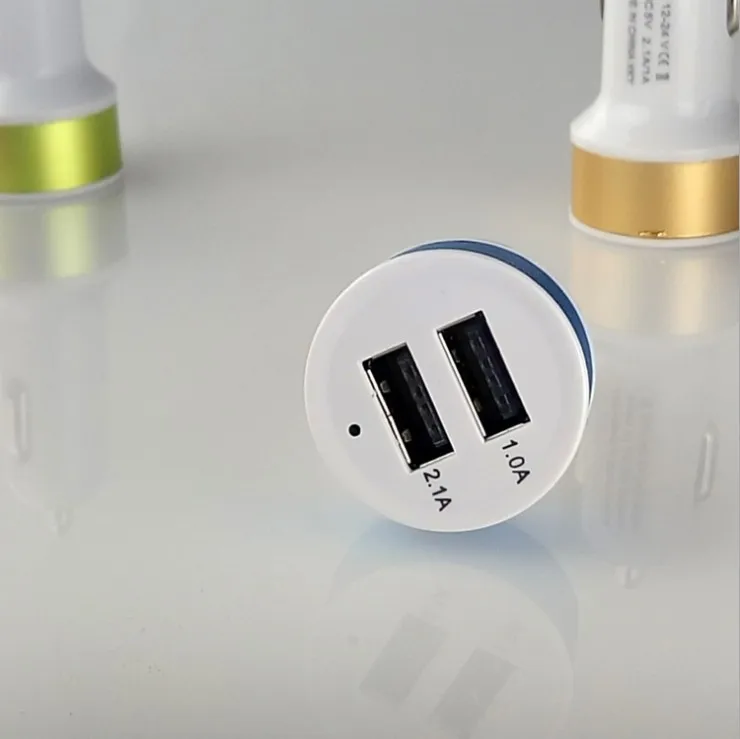 SUOZUN 2 USB выход Автомобильное зарядное устройство 2.4A Макс (реальный) Быстрая
