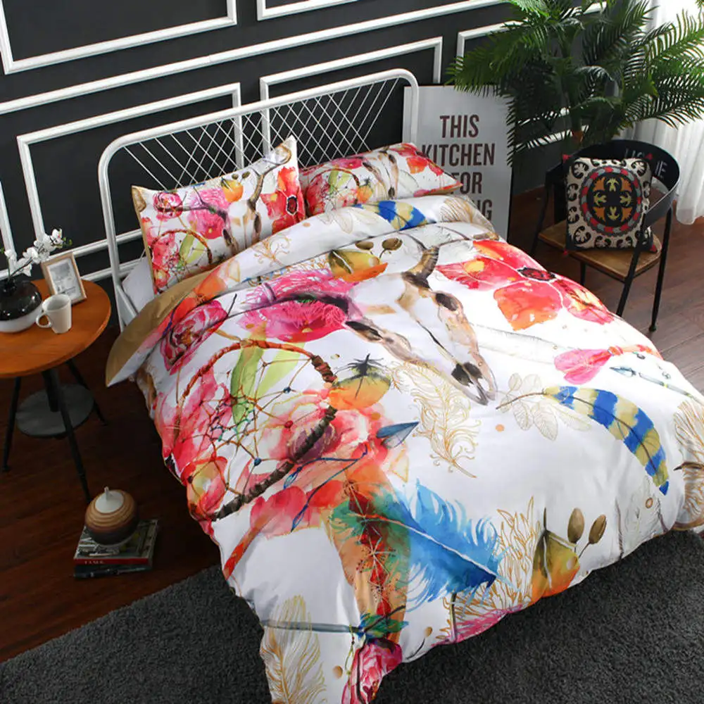 Комплект постельного белья большого размера с изображением Ловца снов|Комплекты