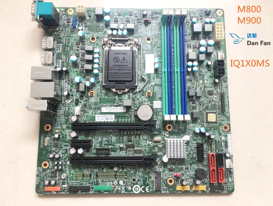 

Материнская плата IQ1X0MS для Lenovo M800 M900 M8600T M6600T LGA1151 DDR4 100% протестированная Полная работа