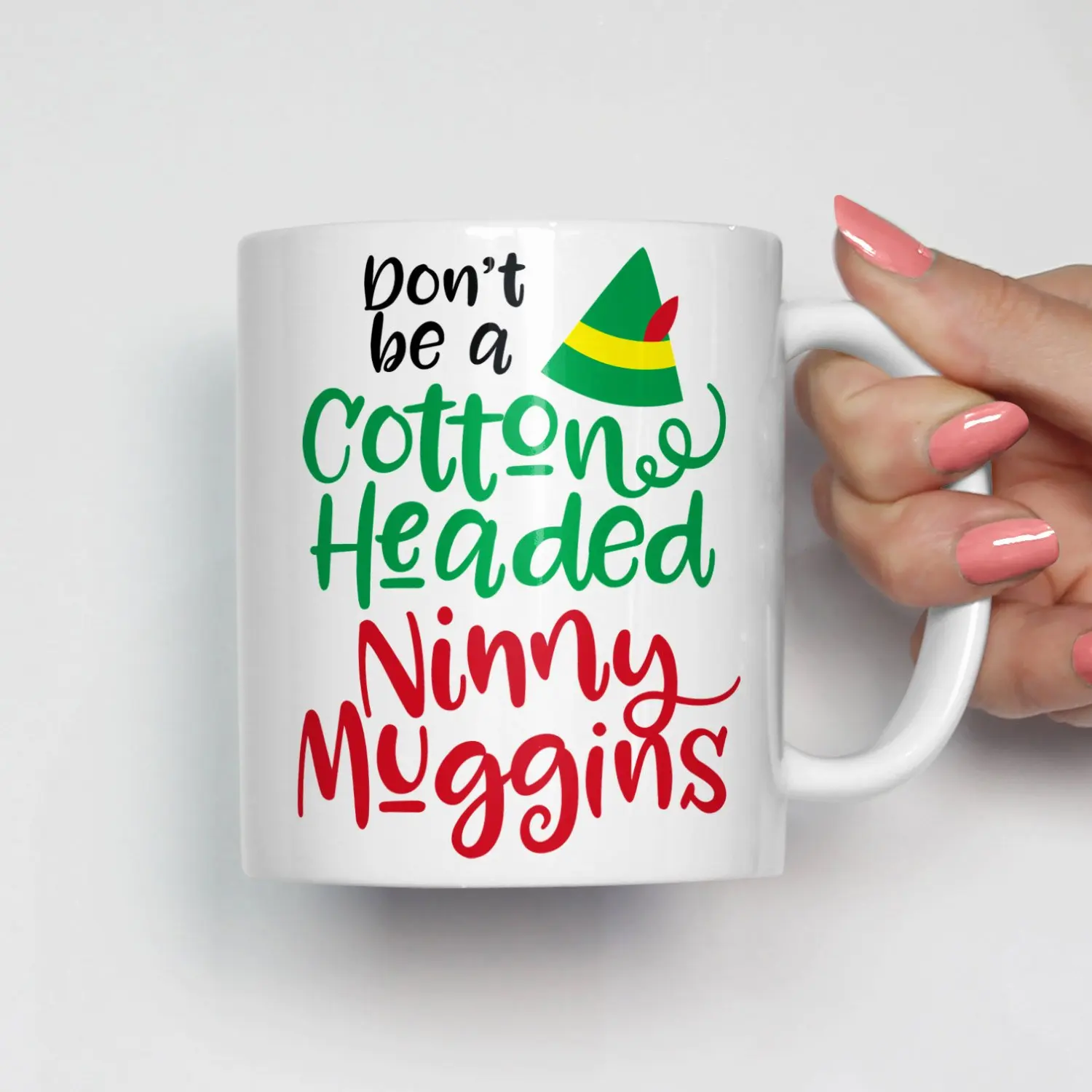 Забавные праздничные кружки с хлопковой головкой Ninny Muggins рождественские подарок