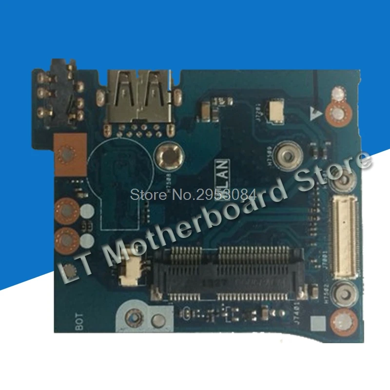 Оригинал для For Asus TX201 TX201L TX201LA USB AUDIO WLAN IO BOARD TX201LA_BASE_IO протестирован хорошо |