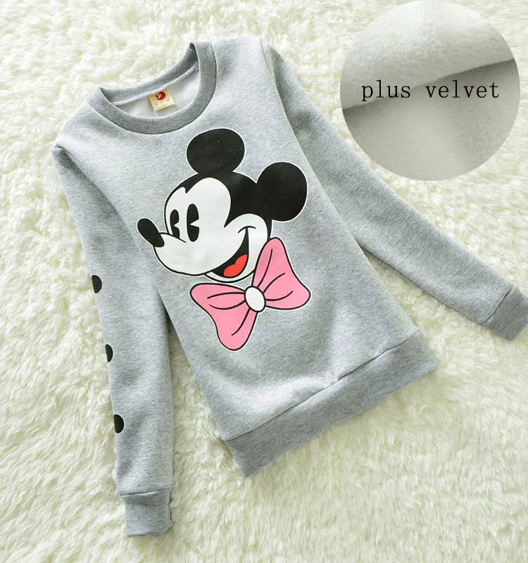 Dangmoke/2017 г. детские модные толстовки с капюшоном для девочек теплые вельветовые