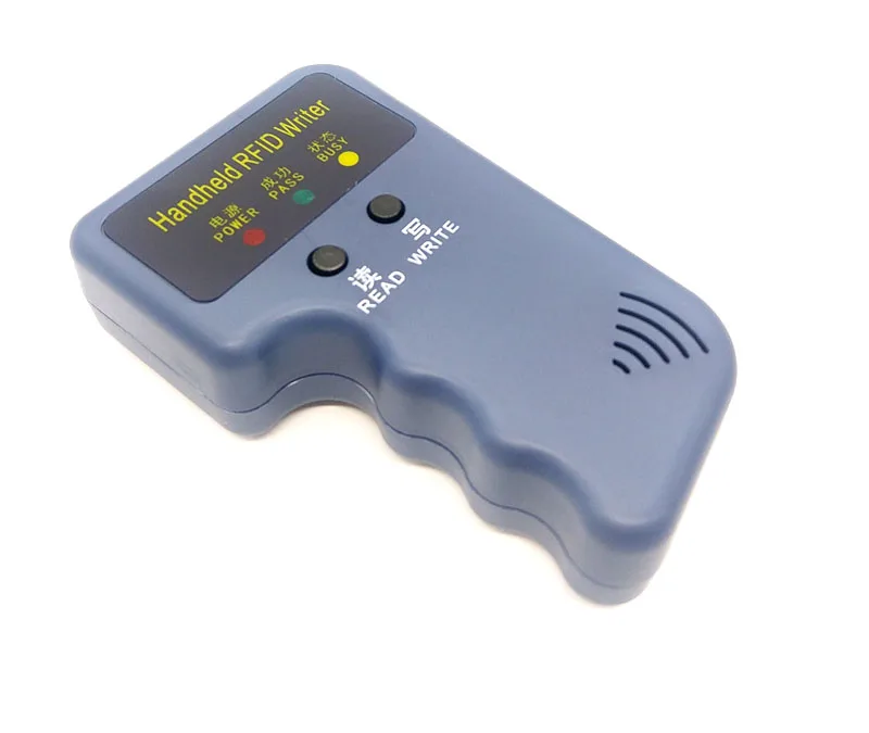 Handheld 125KHz RFID Copier Writer Duplicator Programmer Reader + Cards Keys T5577 EM4305 Rewritable ID Keyfobs Tags | Безопасность и