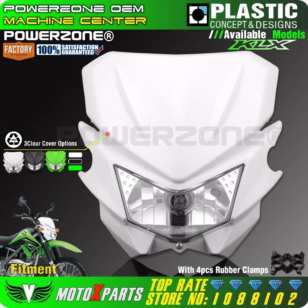 Фара мотоциклетная универсальная для kawasaki KLX110 125 150 250 XT 660R 660X WR 250F 250R 450F 250X |
