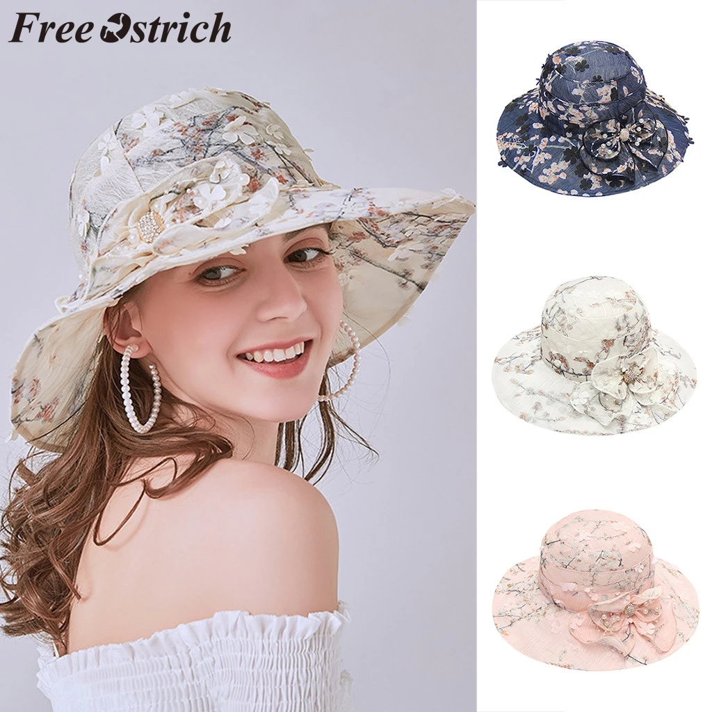 Лидер продаж женская складная шляпа от солнца с УФ лучом элегантная свободная