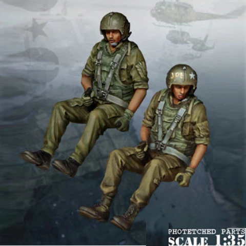 1/35 пилоты-вертолеты в Второй мировой войне солдаты Военная война 2 шт. солдатиков