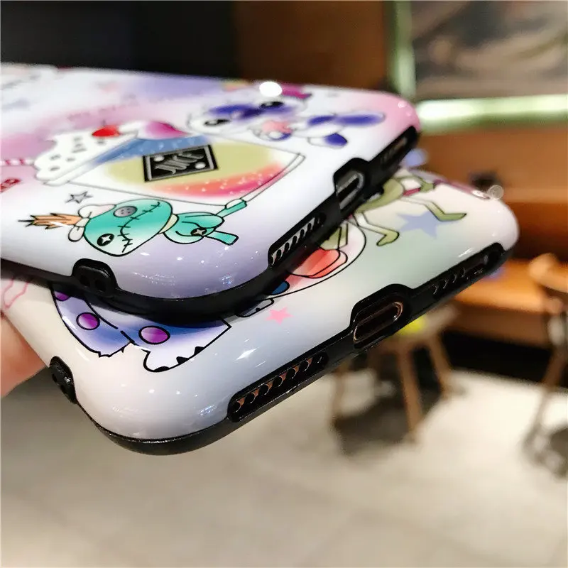 Мультяшная пара стежка чип N Дейл чехол для телефона iPhone X XR XS Max Funda 8 7 6 S Plus мягкие