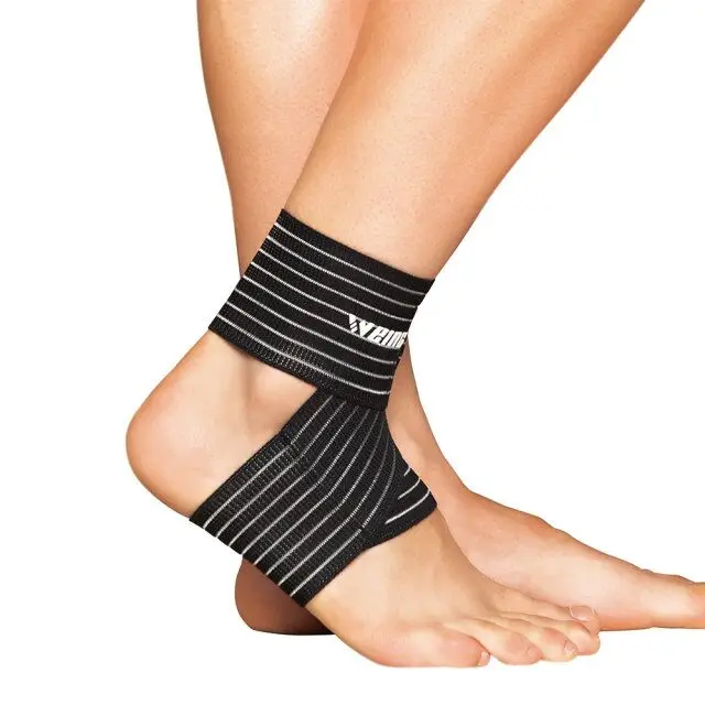 WEING поддержка лодыжки регулируемая эластичная повязка компрессионная плетеная
