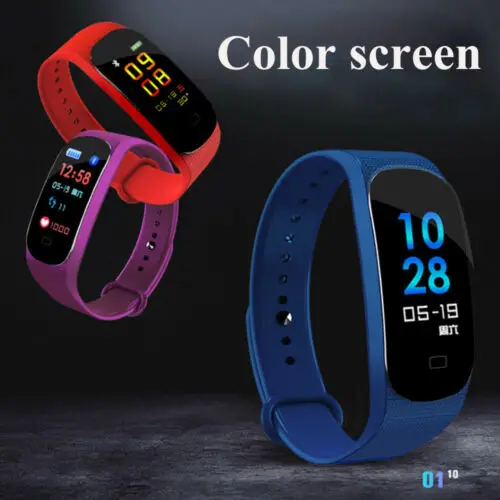 Смарт часы с OLED экраном 0 96 дюйма Bluetooth 4 спортивный браслет трекер шагомер