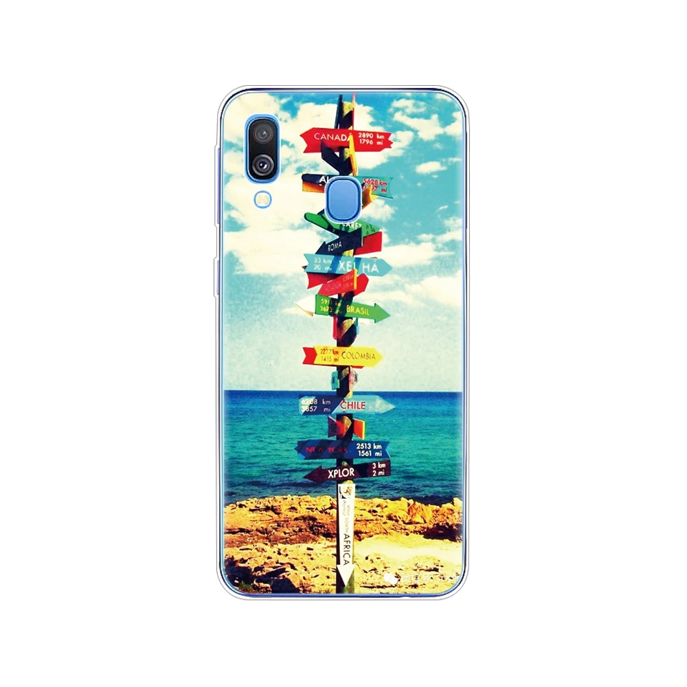 34609 Чехол для samsung A40, чехол, мягкий силиконовый чехол для телефона, чехол для samsung Galaxy A40 A 40 A405 SM-A405F A405F, мультяшный чехол - Цвет: 34609