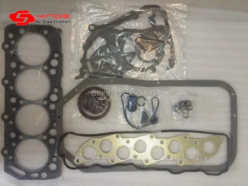 Susirick 4D56T D4BH D4BA 4D56 двигатель полный комплект прокладок MD972160 для hyundai h100 H1 для MITSUBISHI PAJERO MONTERO L300/200