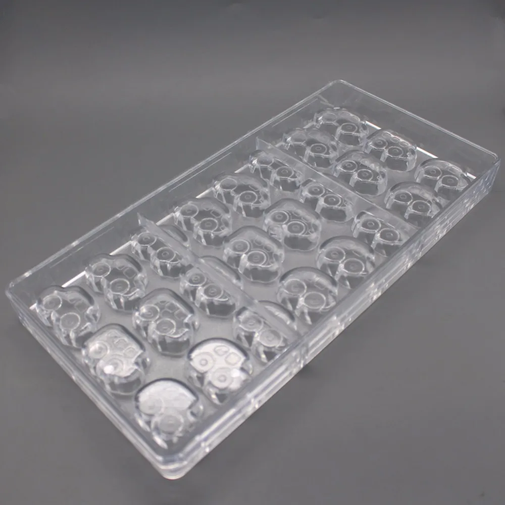 Goldbaking мультфильм автомобиль шоколадная форма из поликарбоната конфеты