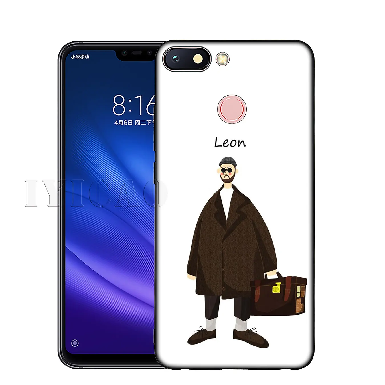 IYICAO Leon Matilda Natalie Soft Silicone Phone Case for Xiaomi Redmi K30 K20 8A 7A 6A 5A S2 GO Note 8 8T 7 5 6 Pro Cover |