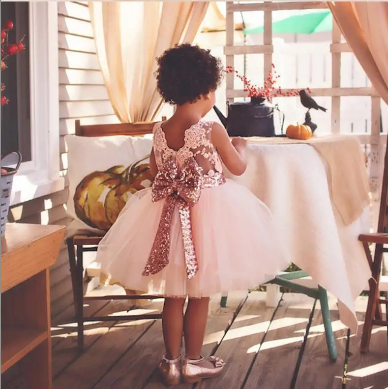 Gorgeous Baby Events Party Wear Tutu Tulle Infant Christening Gowns Children's Princess Dresses For Girls Toddler Evening Dress | Детская