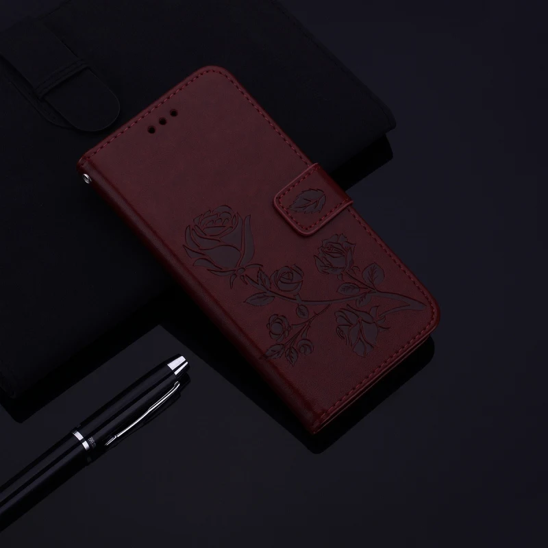Кожаный чехол-книжка baisxst для Samsung Galaxy A6 Plus A7 A8 A9 2018 J2 Pro J4 J6 J8 | Мобильные телефоны и