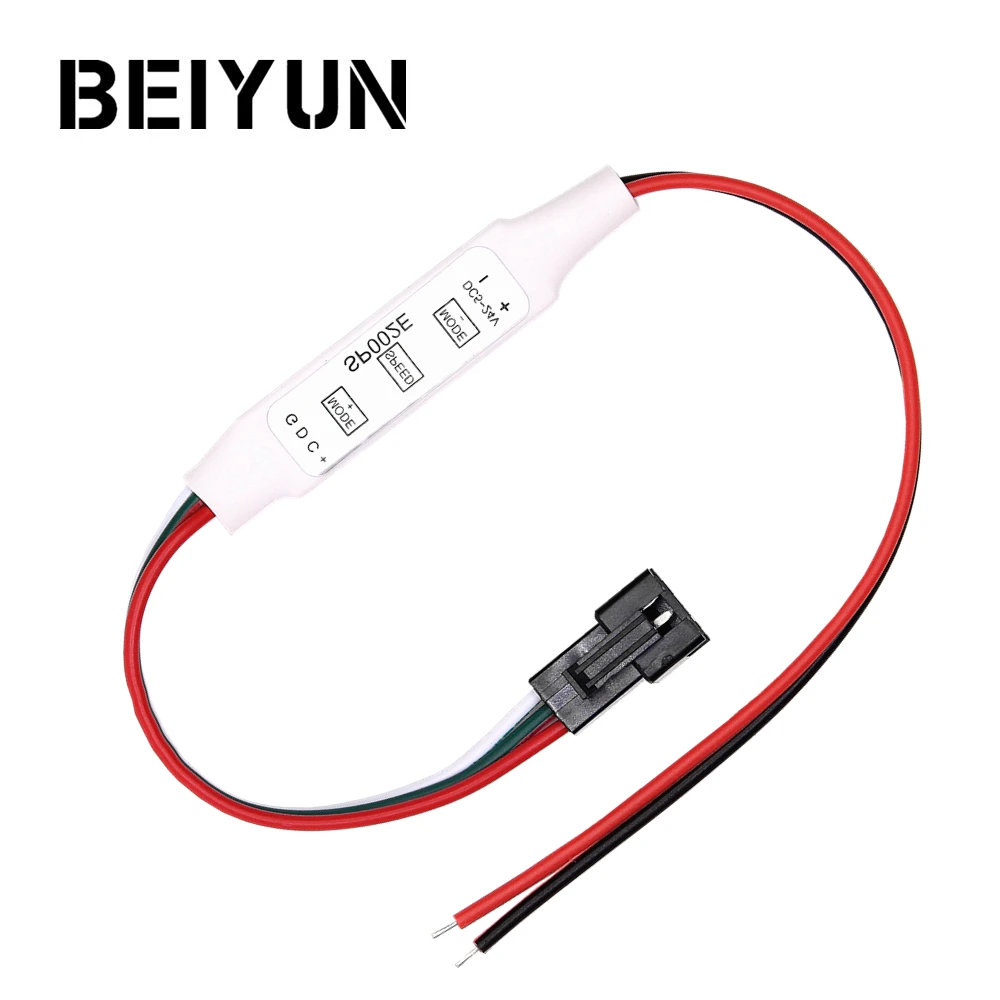 SP002E DC 5-24 В мини 3Key LED RGB контроллер микроконтроллер для пикселей Dream Color WS2811 WS2812B Full