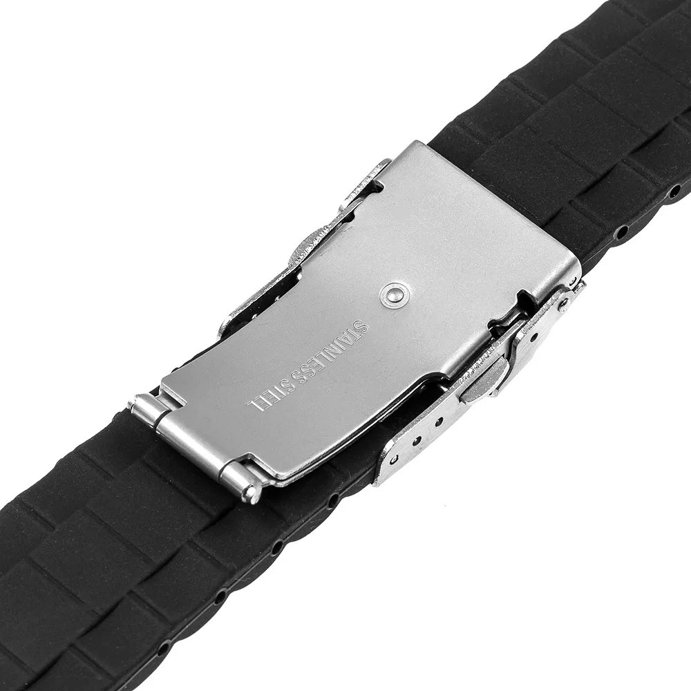 Ремешок силиконовый для часов Tissot 1853 T035 PRC200 T055 T097 17 мм 18 19 20 21 22 23 24 мм|watchband