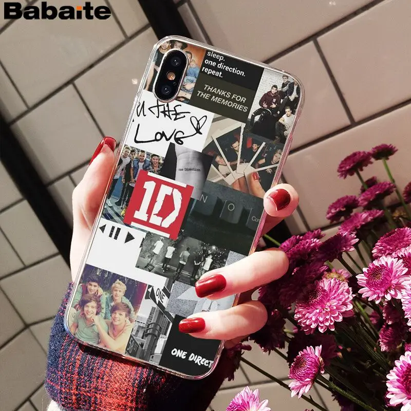 Роскошный высококачественный защитный чехол для телефона Babaite One Direction Diy iPhone 8 7 6 6S