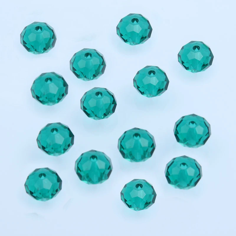 Бусины Круглые граненые из австрийского хрусталя 4 Х6 мм 50 шт.|beads loose|crystal glass beadsround