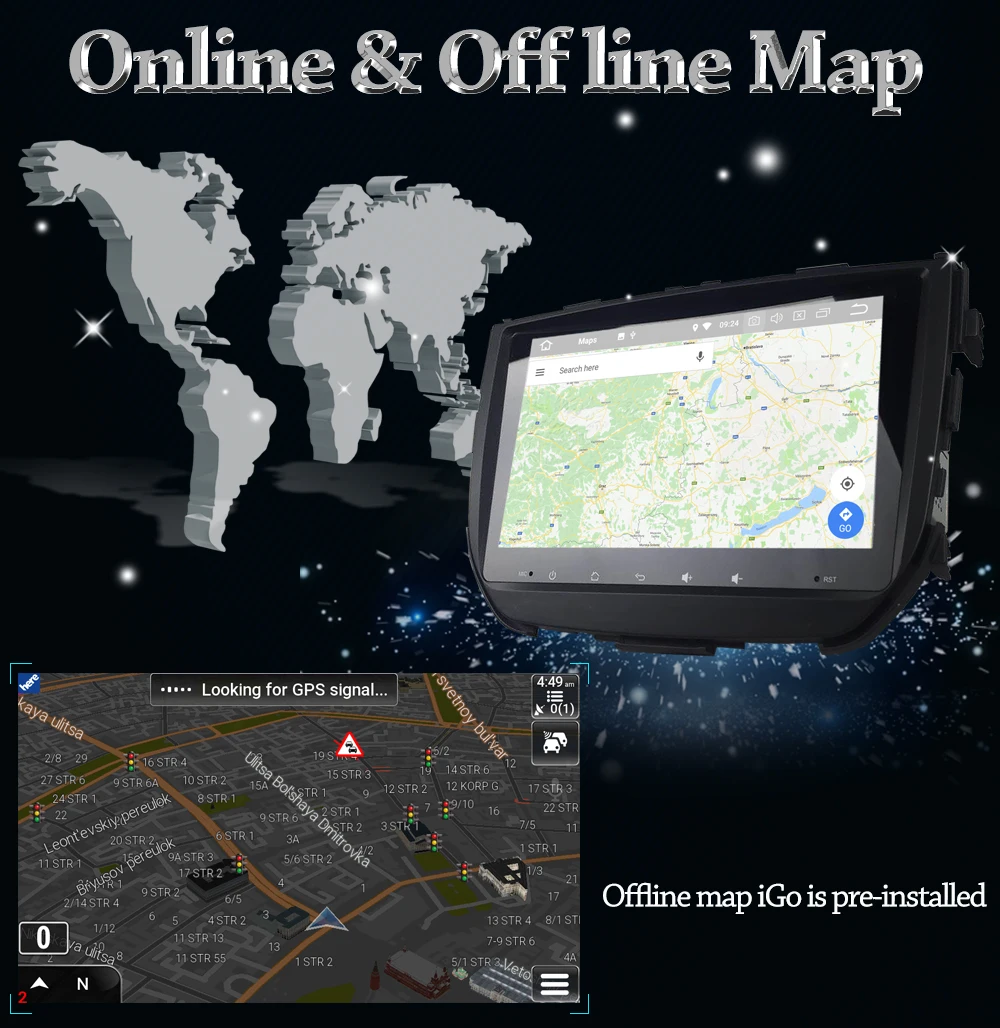 Owtosin автомобильный Радио Мультимедиа Видео плеер навигация gps Android 9,0 для maruti suzuki Vitara breza автомобиль 4 Гб ram