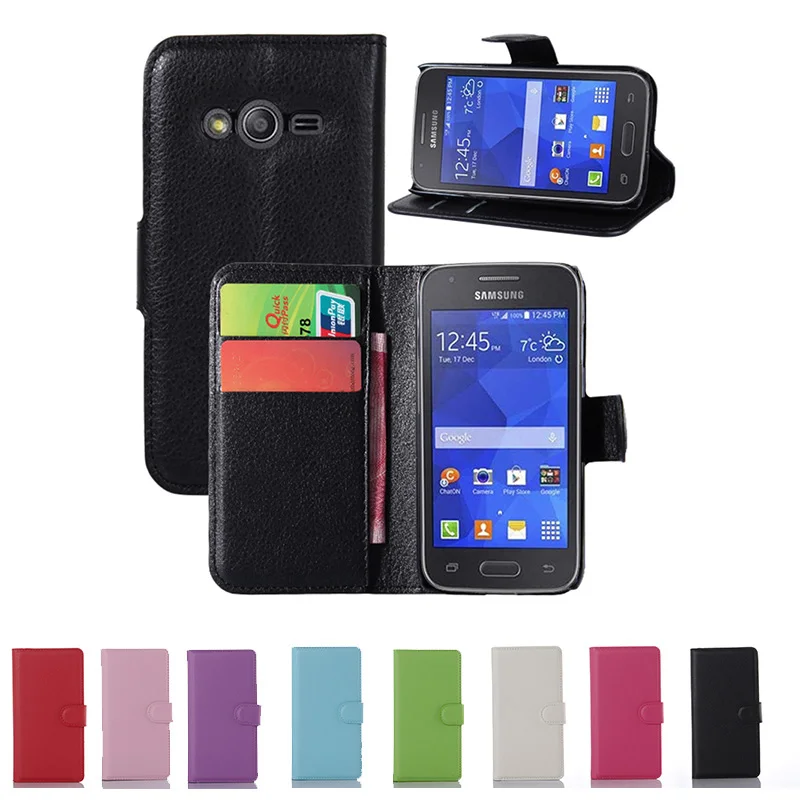 Роскошный кожаный чехол-книжка для samsung Galaxy Ace 4 Ace4 NXT G313 G313H SM-G313H trend 2 lite Ace4 Neo G318H SM-G318H чехол для телефона