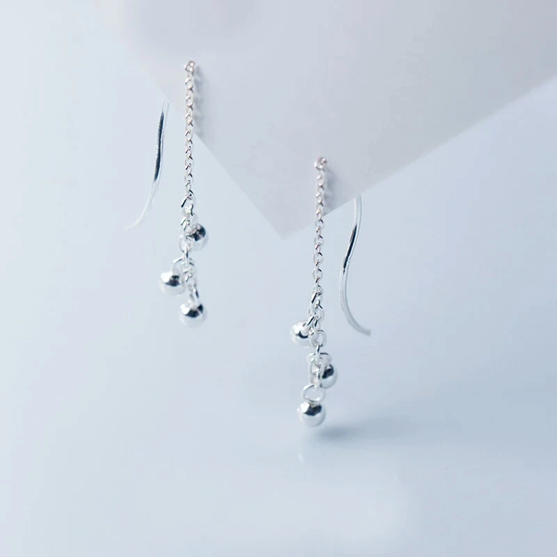 Женские серьги-подвески из серебра 925 пробы 5 7 см | Украшения и аксессуары