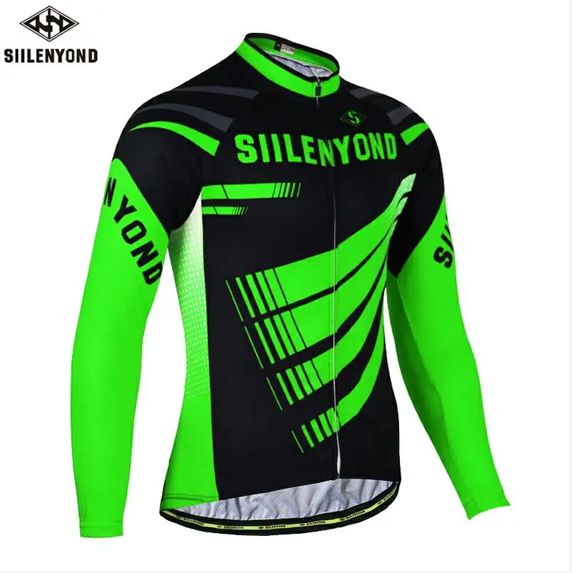 CBJ-SY-S0901 SIILENYOND Pro, велосипедная футболка с длинным рукавом, Мужская велосипедная одежда, одежда для велоспорта, одежда для мотокросса - Цвет: CBJ-SY-S0901