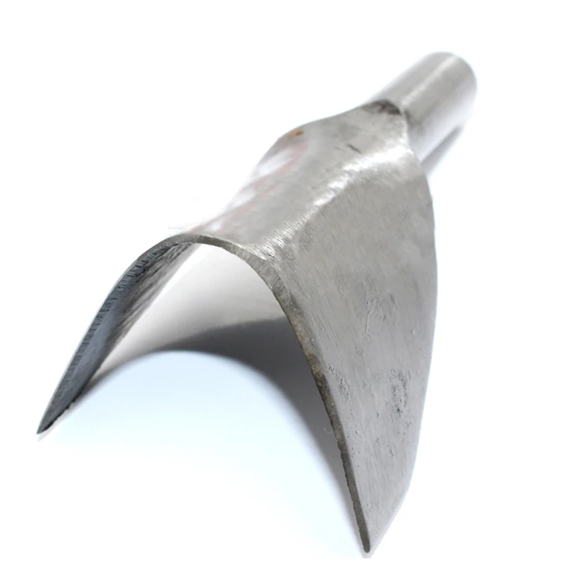 6 шт. стальной кожаный наполовину круглый резак v образная форма ремень кошелек