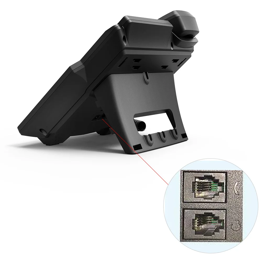 Оригинальный настольный телефон Fanvil X4S IP HD голос с интеллектуальным DSS ключом