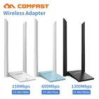 Wi-Fi адаптер для ПК, USB 3,0, антенна 6 дБи, 802.11ac 150 - 1300 Мбитс