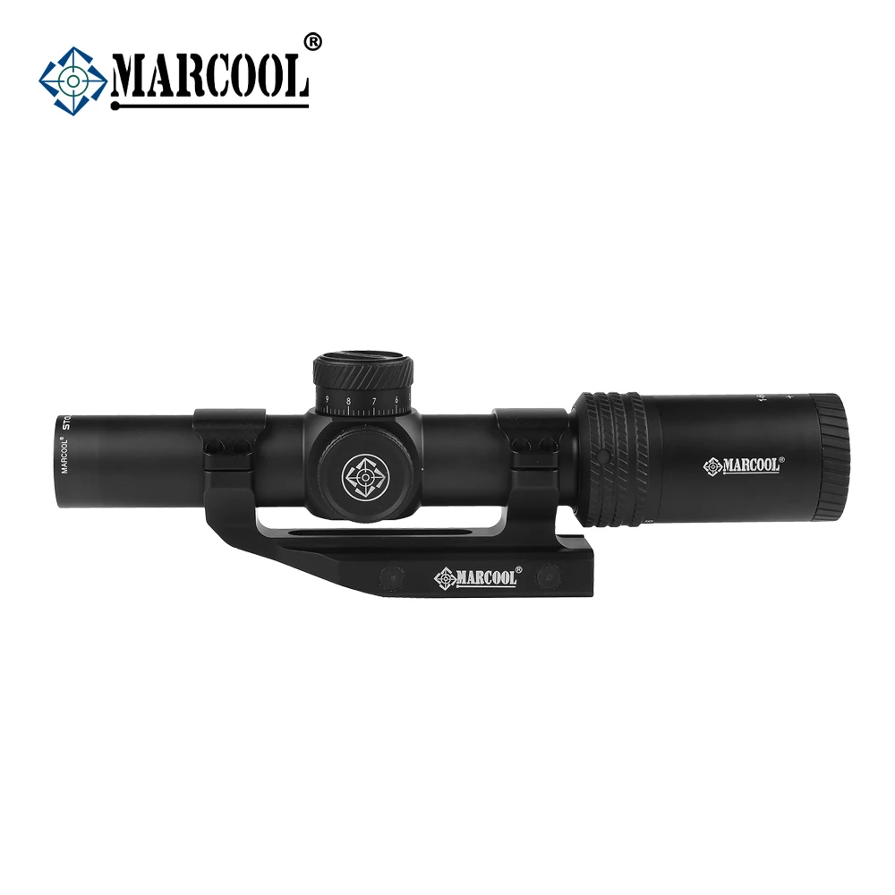 MARCOOL АК 1 6X24 HD тактический охотничий прицел с подсветкой оптический коллиматор
