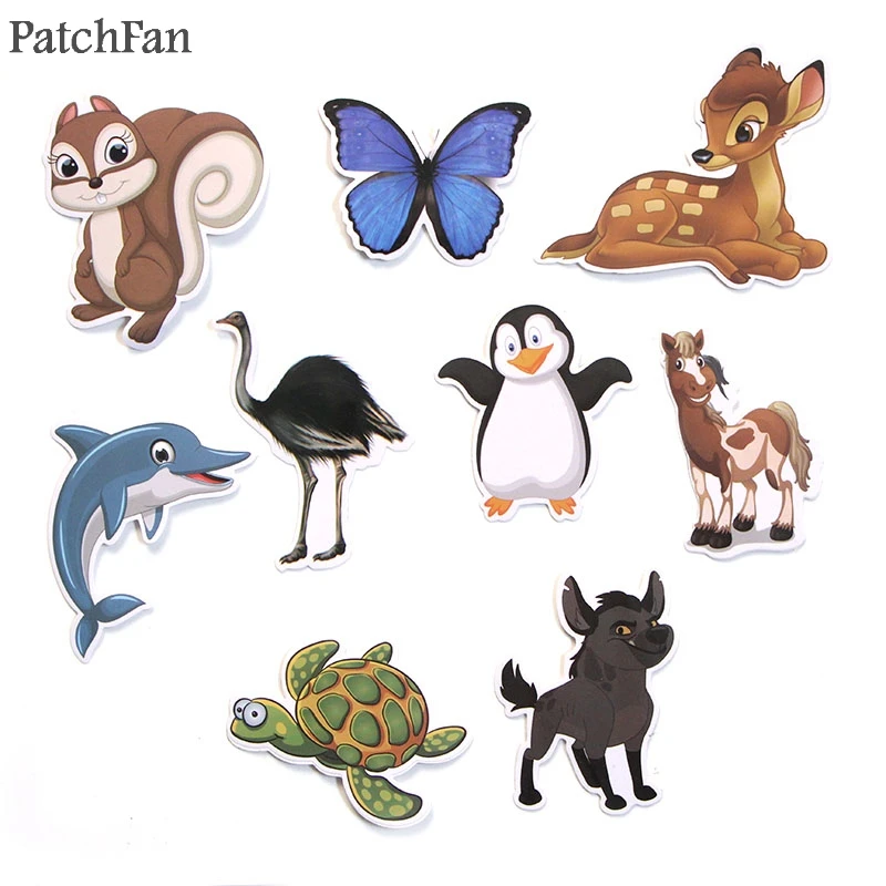 Patchfan 48 шт. в виде животного (мир детская игрушка Стикеры для DIY альбом