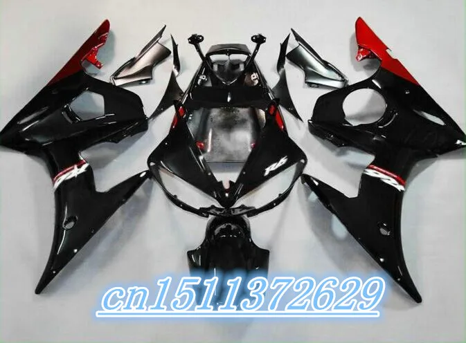 

Комплект обтекателей подходит для черных с красными YZF 2003-2005 R6 комплекты корпусов YZF R6 03 04 05 комплект обтекателей высокого качества