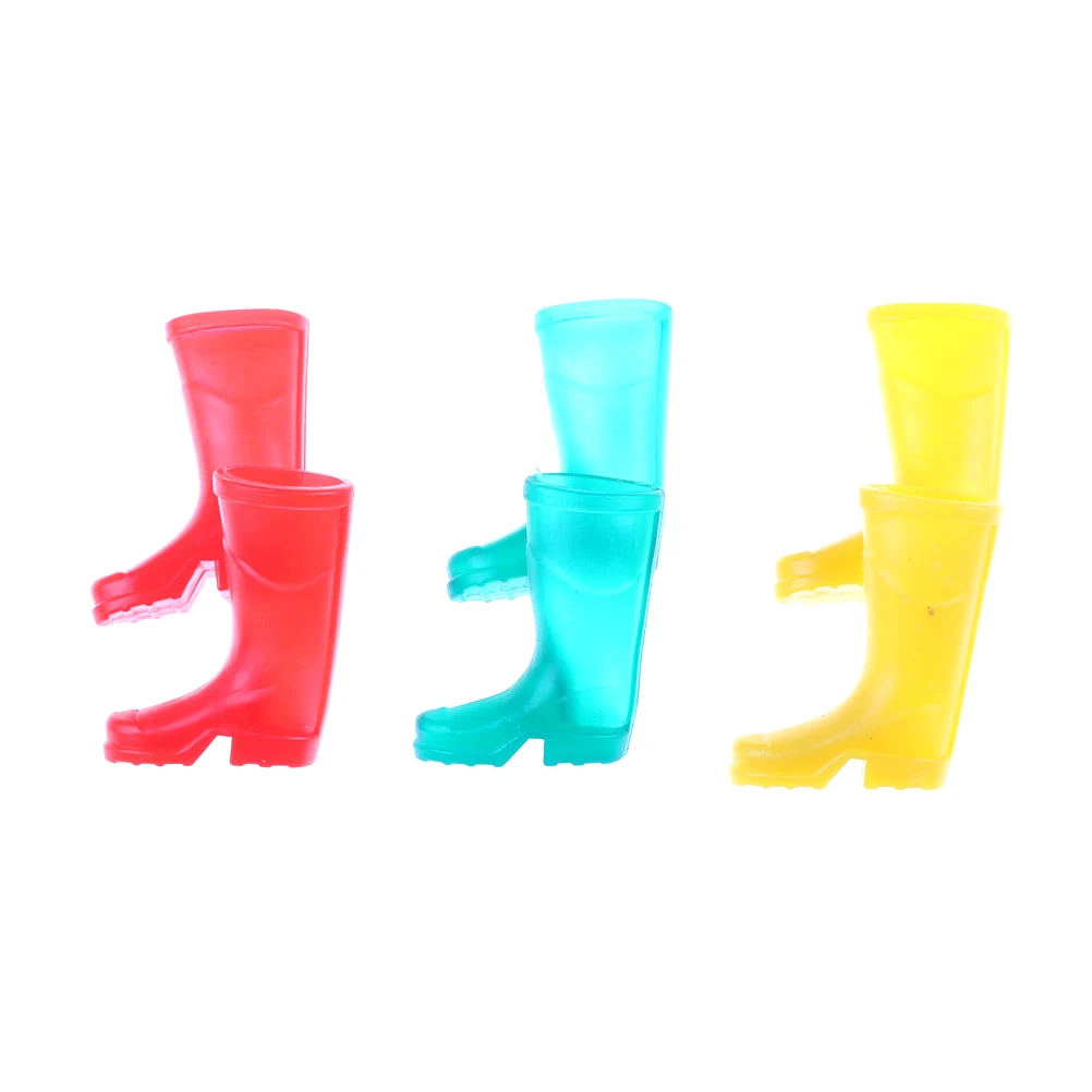 ZTOYL Mini Kawaii 1/12 миниатюрная мебель для кукольного дома резиновые сапоги дождя