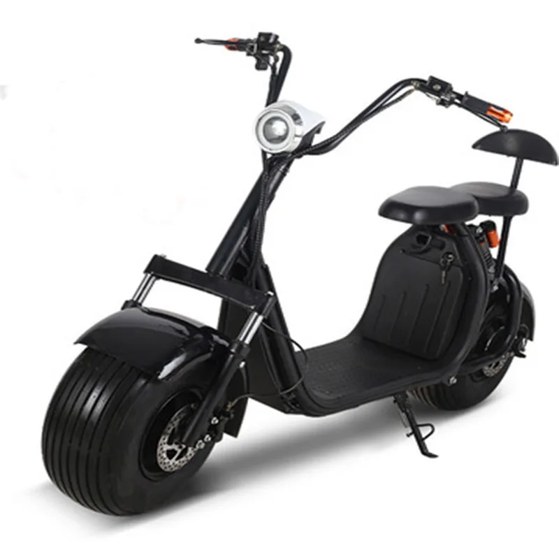 Электрический мотоцикл 60V20A 1500 Вт экологический литий-ионный аккумулятор Двойной