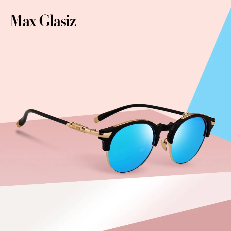 Max Glasiz Новое поступление поляризационные солнцезащитные очки в полуоправе
