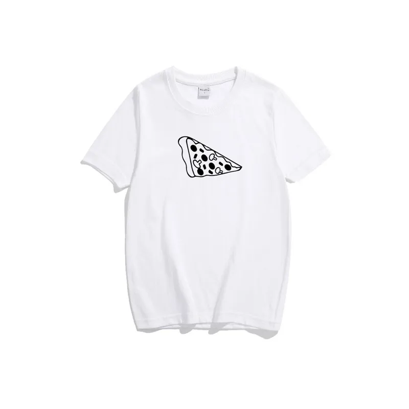 YorkZaler Семейные комплекты с рисунком пицца отца для мамы, сына, дочери, наряды для девочек Летний Семья Творческая Футболка семейная одежда