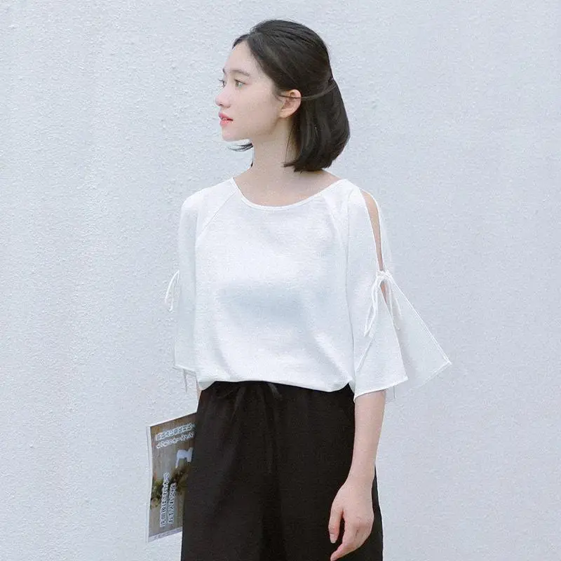 NFIVE бренд 2017 женские шифоновые блузки без бретелек новая летняя рубашка с