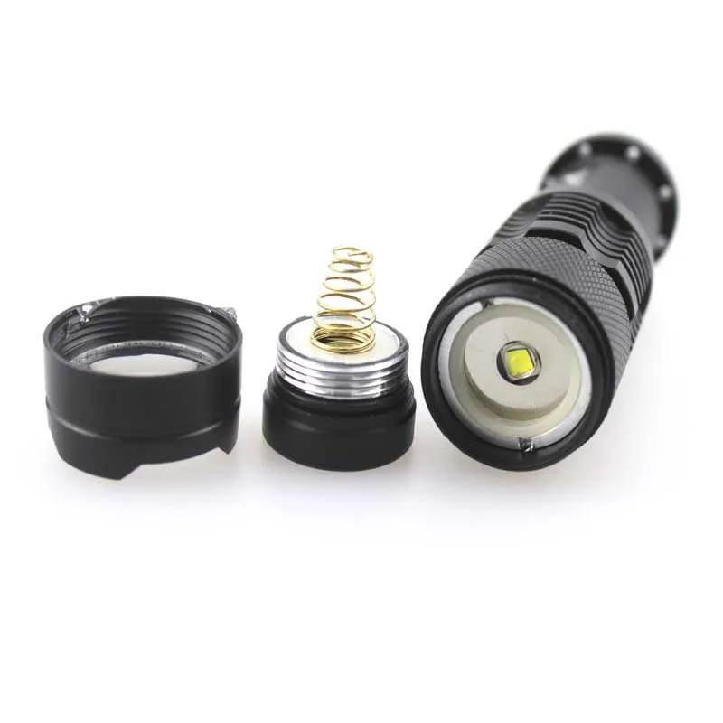 Светодиодный фонарик с 3 режимами масштабирования SK68 1xCREE 1300 люмен 1x AA